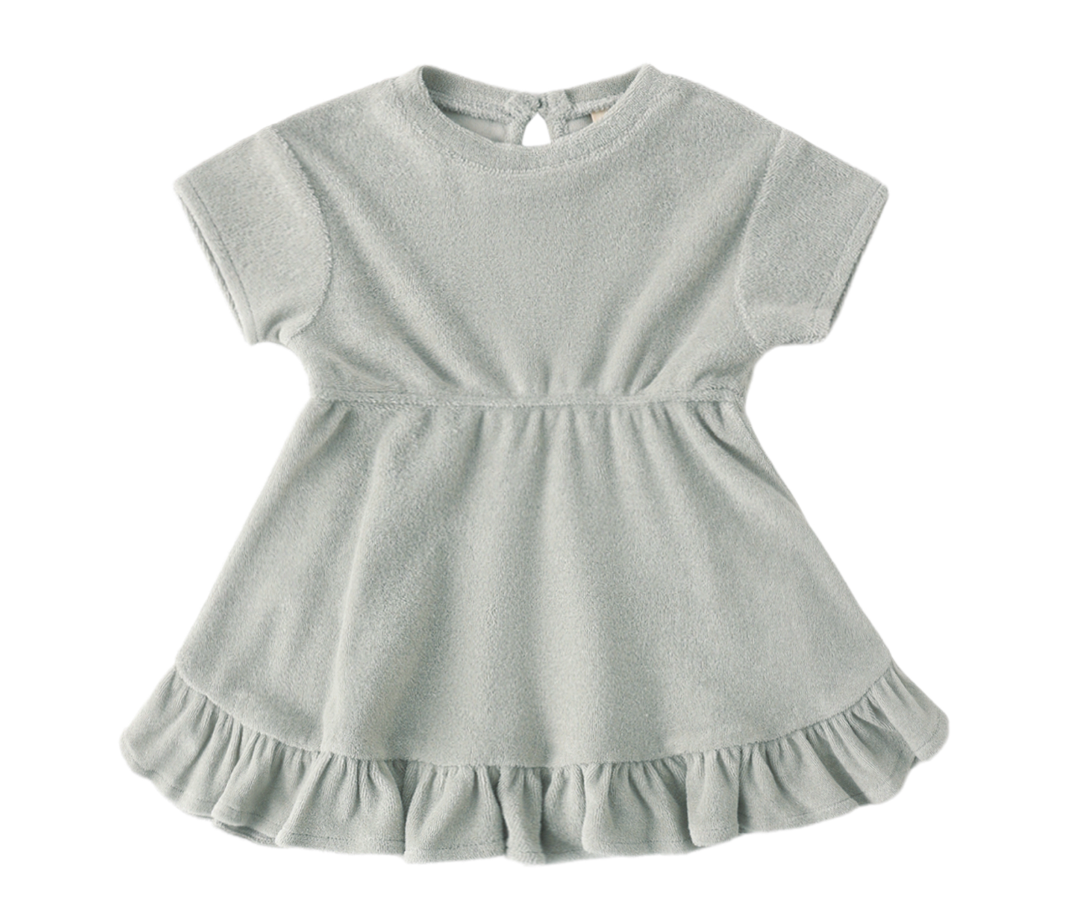 Terry Dress, Sage - Magpies Paducah