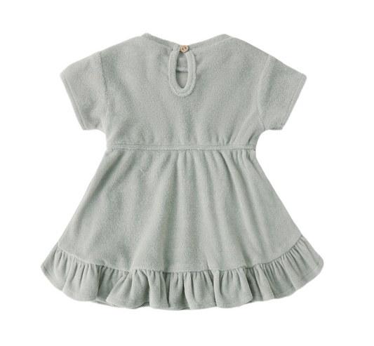 Terry Dress, Sage - Magpies Paducah