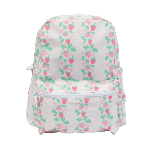 Small Backpack, Strawberries - Magpies Paducah