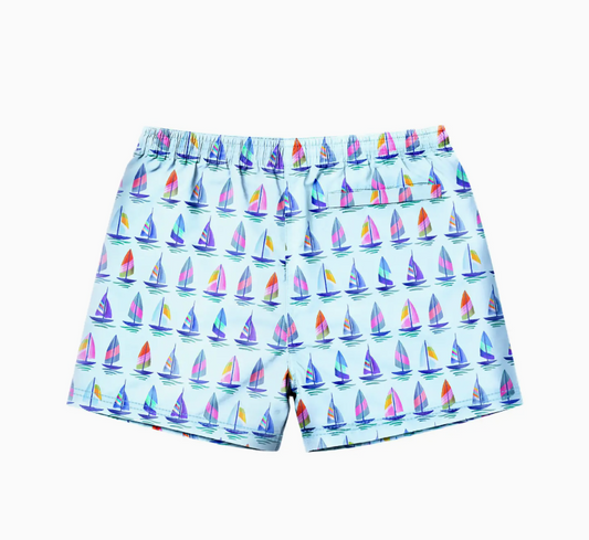 Dylan Board Short, Sailboat - Magpies Paducah