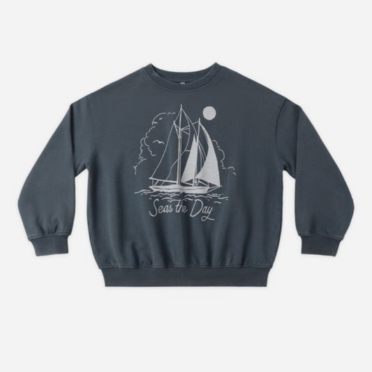Sweatshirt, Seas The Day - Magpies Paducah
