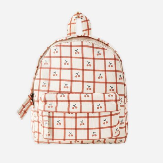 Mini Backpack, Cherry Check - Magpies Paducah