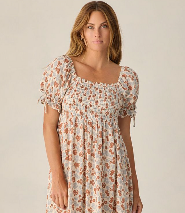 Women's Dallas Dress, Americana Floral - Magpies Paducah