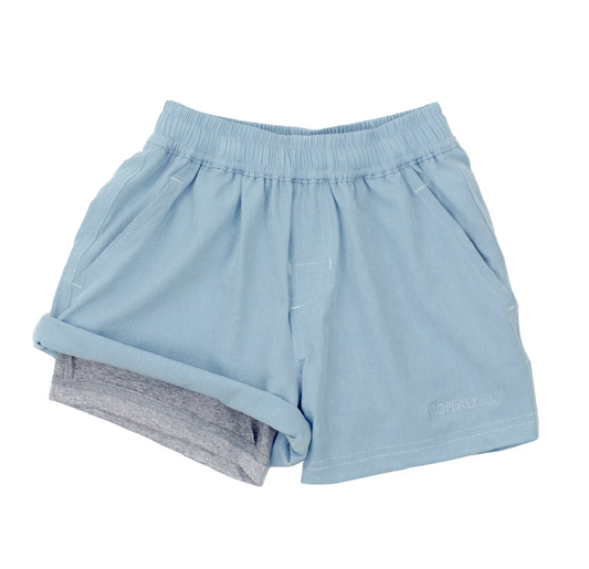 Ace Short, Powder Blue - Magpies Paducah