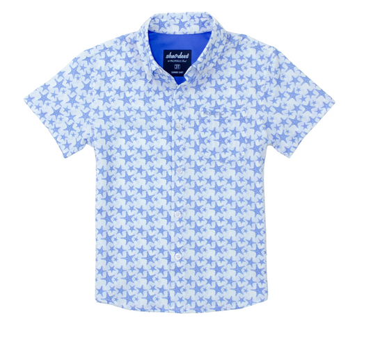 Shordees Summer Shirt, Sea Star - Magpies Paducah