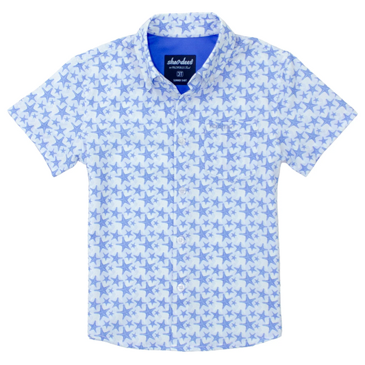 Shordees Summer Shirt, Sea Star - Magpies Paducah