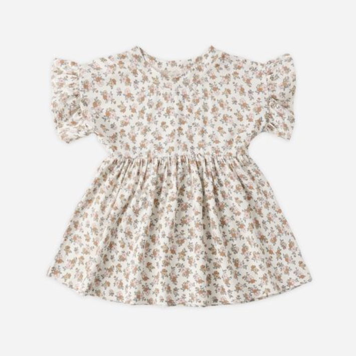Bamboo Babydoll Dress, Wildflower - Magpies Paducah