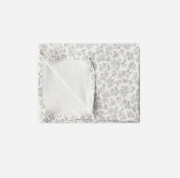 Bamboo Swaddle, Blue Floral - Magpies Paducah