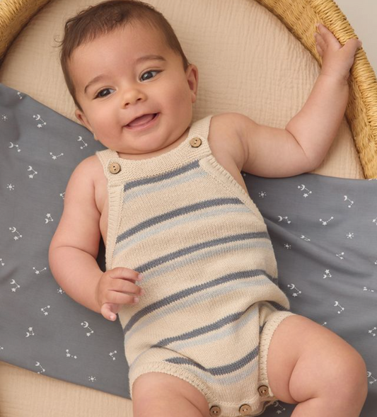 Tatum Romper, Ocean Stripe - Magpies Paducah