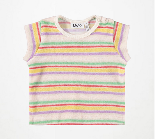 Elisabeth Top, Pastels Stripe - Magpies Paducah