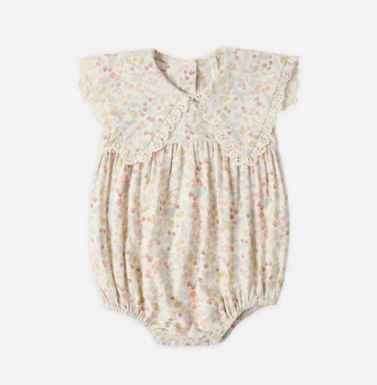 Porter Romper, Summer Garden - Magpies Paducah