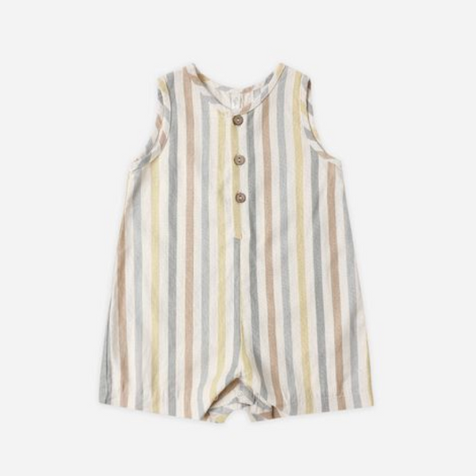 Maverick Romper, Valencia Stripe - Magpies Paducah