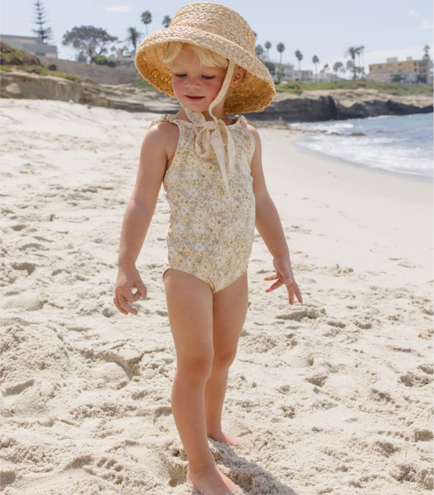 Scrunch OnePiece, Lemon Meadow - Magpies Paducah