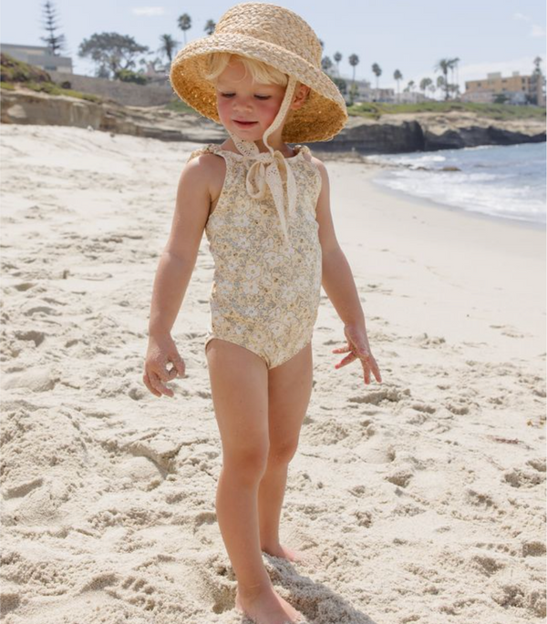 Scrunch OnePiece, Lemon Meadow - Magpies Paducah