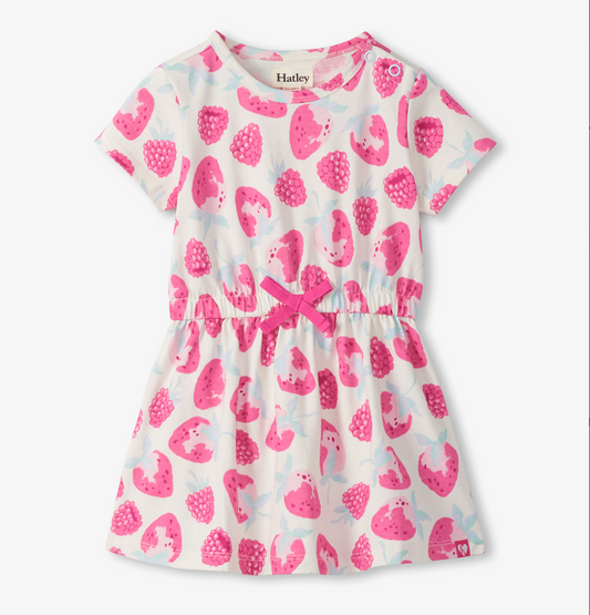 Delicious Berries Short Sleeve Dress - Magpies Paducah