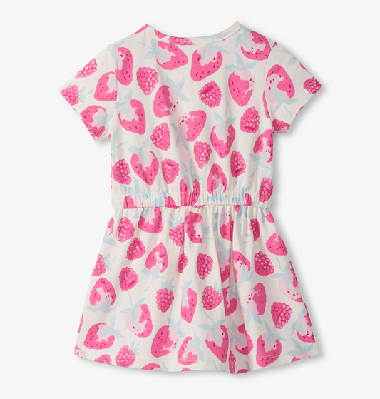 Delicious Berries Short Sleeve Dress - Magpies Paducah