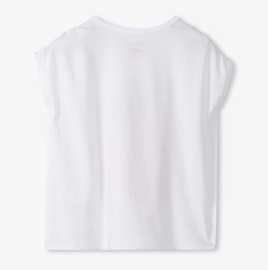 Strawberry Cinched Shoulder Top - Magpies Paducah