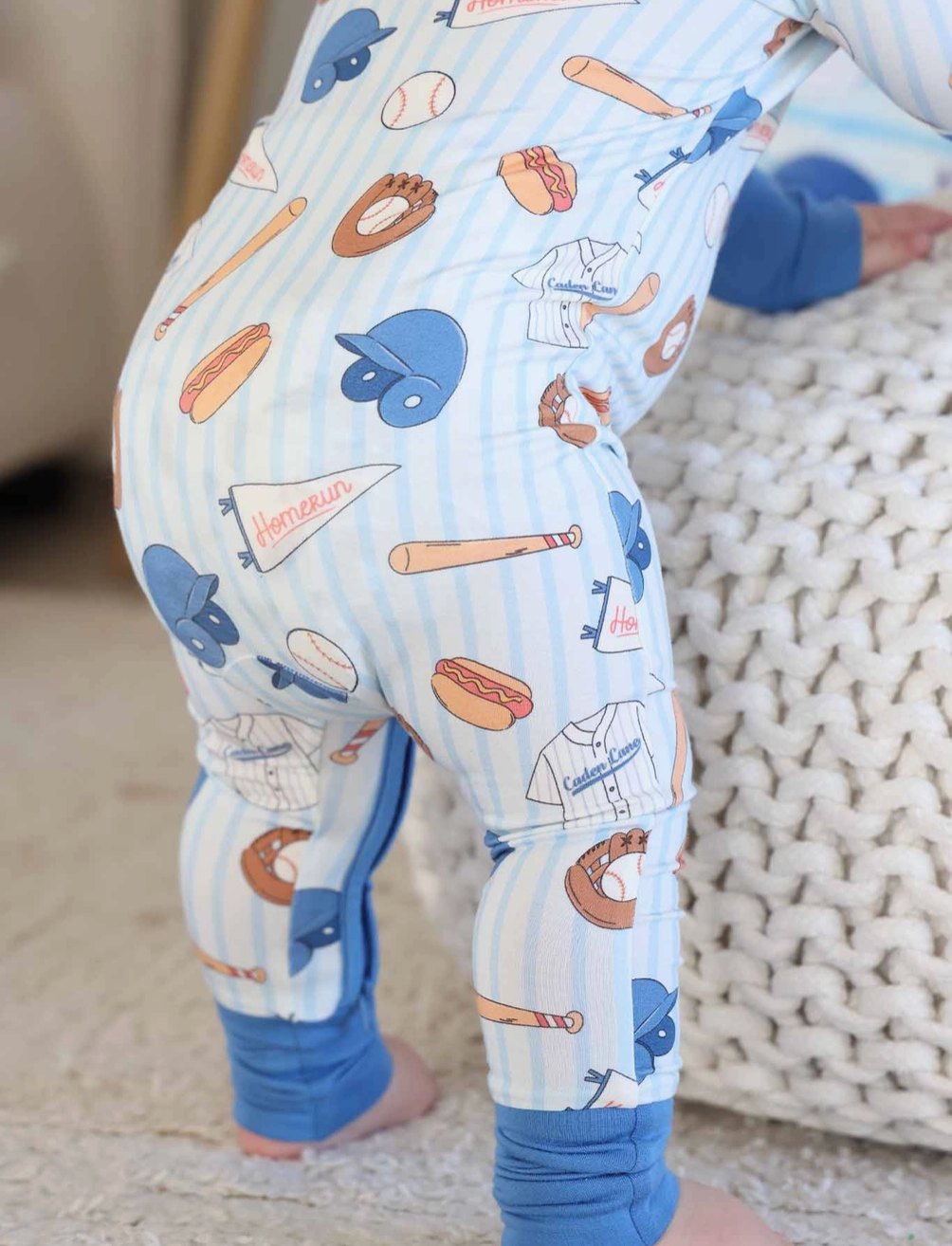 Convertible Zip Romper, Ballpark Bros - Magpies Paducah