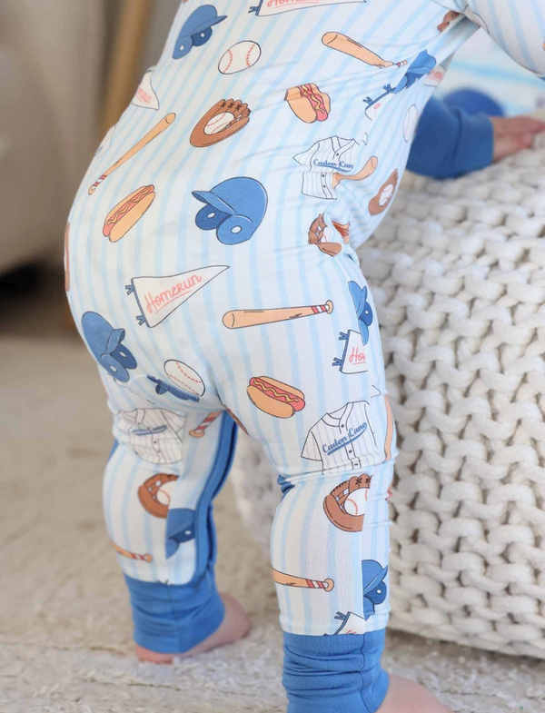 Convertible Zip Romper, Ballpark Bros - Magpies Paducah
