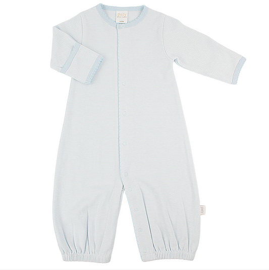 Organic Converter Gown, Blue Stripe - Magpies Paducah