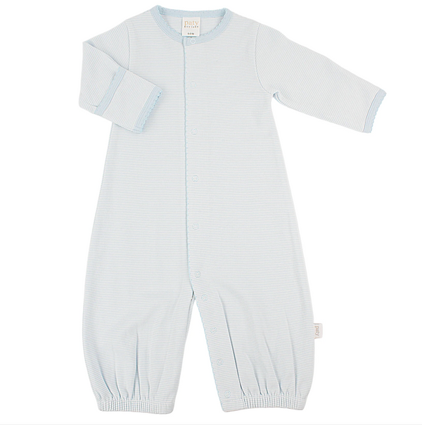 Organic Converter Gown, Blue Stripe - Magpies Paducah