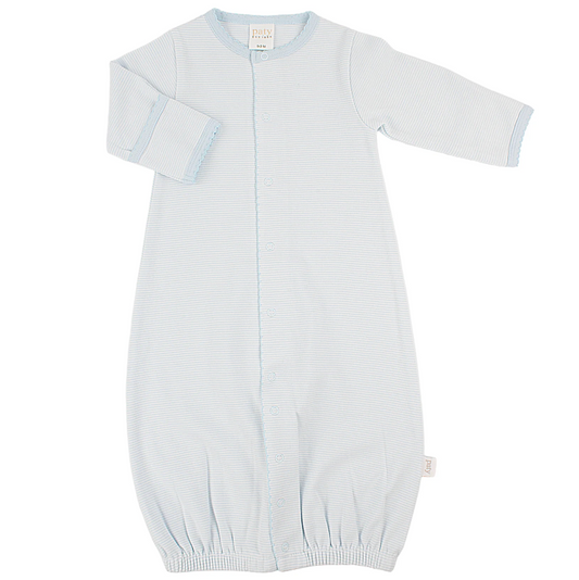 Organic Converter Gown, Blue Stripe - Magpies Paducah