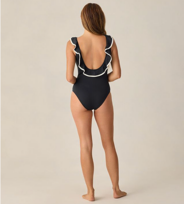 Women's Margaret One Piece, Black - Magpies Paducah