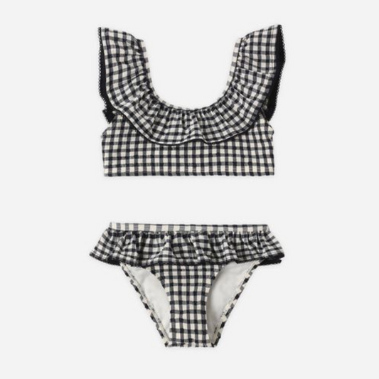 Margot Bikini, Black Gingham - Magpies Paducah