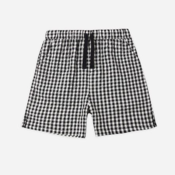 Perry Short, Black Check - Magpies Paducah