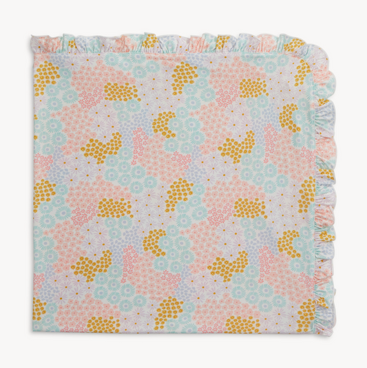 Modal Ruffle Blanket, Harper - Magpies Paducah