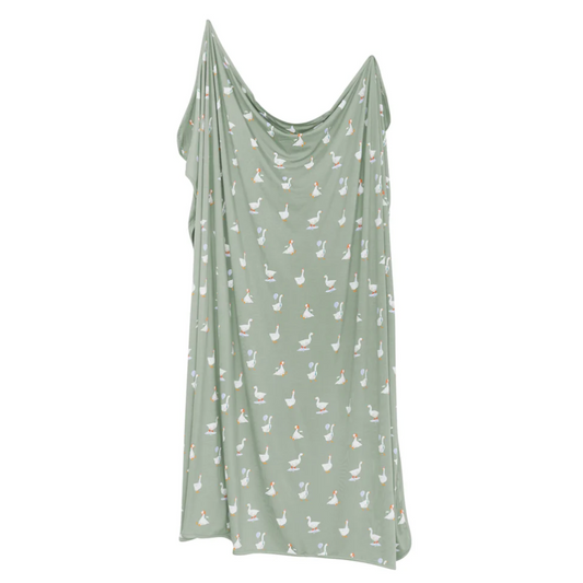 Swaddle Blanket, Silly Goose - Magpies Paducah