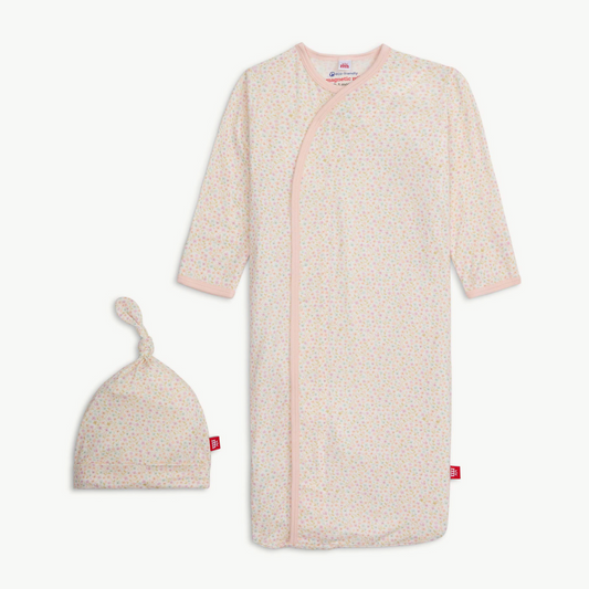 Modal Gown + Hat Set, Bedford Floral - Magpies Paducah