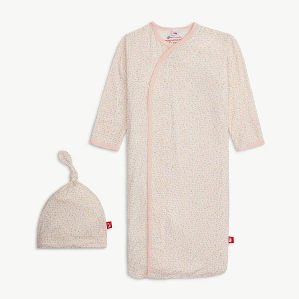 Modal Gown + Hat Set, Bedford Floral - Magpies Paducah