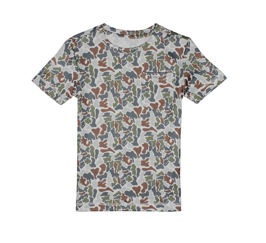 Ravine Pocket Tee, Terra Camo