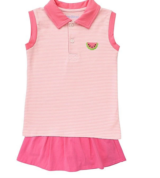 Watermelon Skort Set