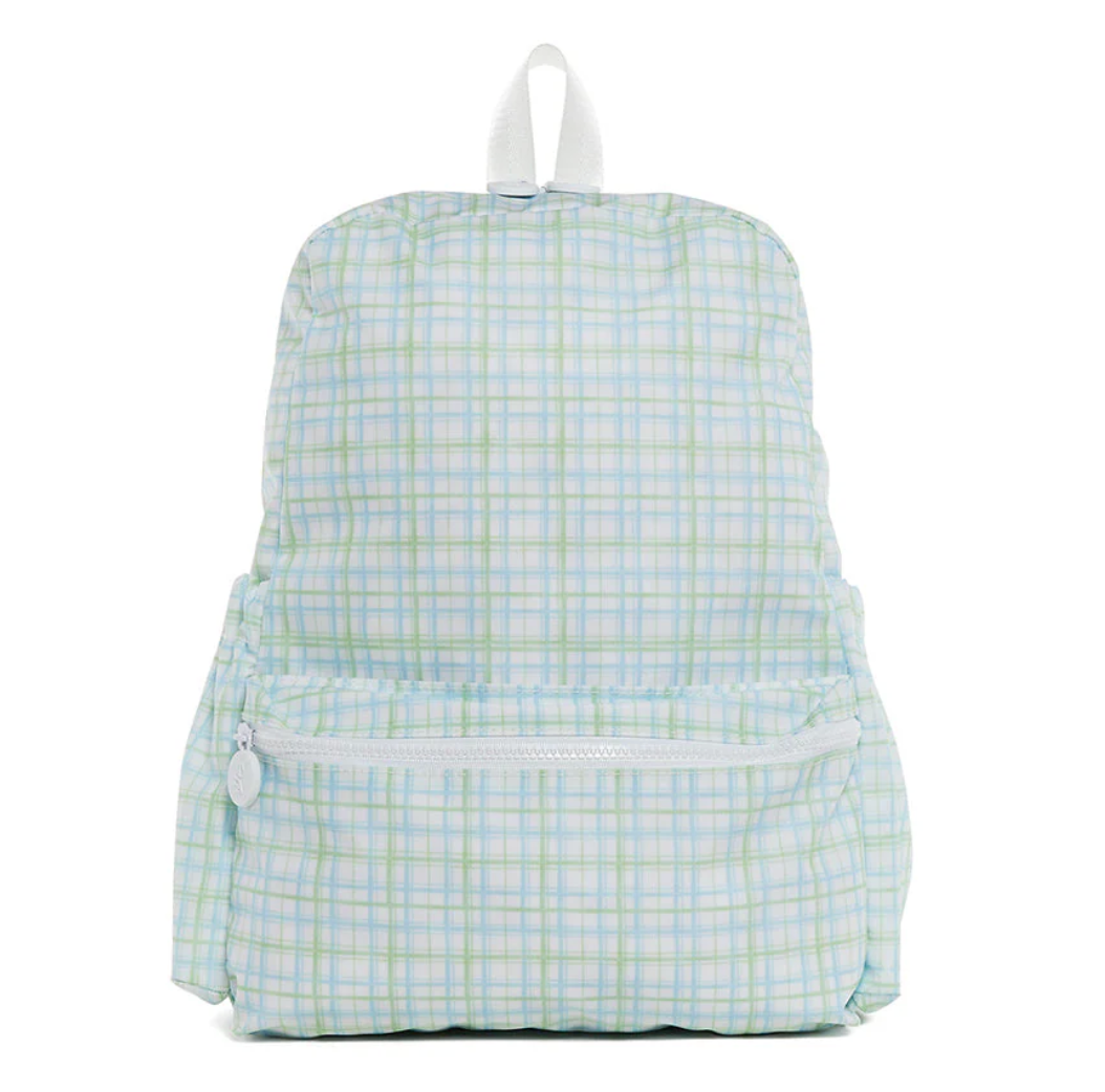 Backpacker, Green Classic Plaid **PreORDER**