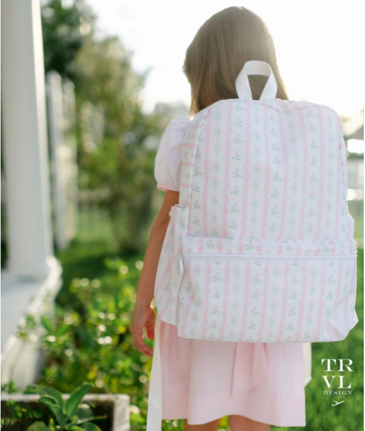 Backpacker, Pink Ribbon Floral **PreORDER**