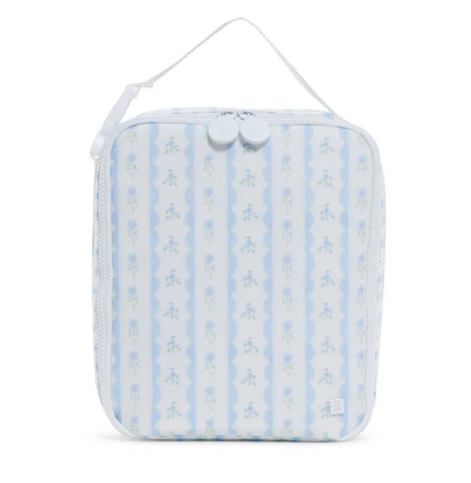 Insulated Lunch Bag, Blue Ribbon Floral **PreORDER**