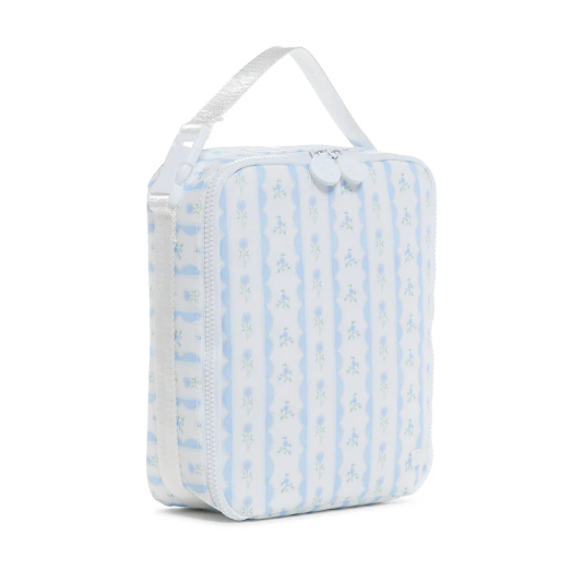 Insulated Lunch Bag, Blue Ribbon Floral **PreORDER**