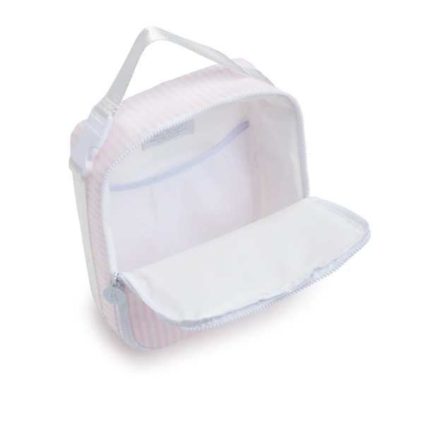 Insulated Lunch Bag, Pink Pimlico Stripe **PreORDER**