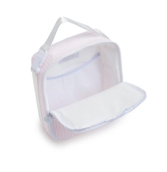 Insulated Lunch Bag, Pink Pimlico Plaid **PreORDER**