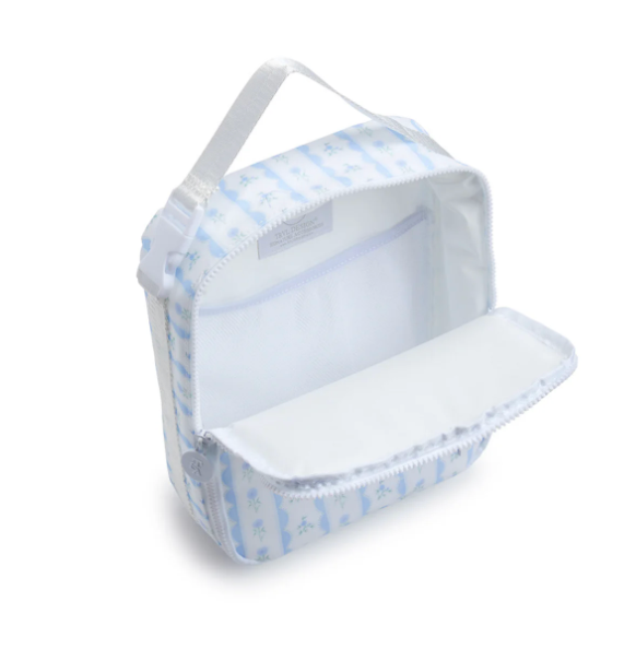 Insulated Lunch Bag, Blue Pimlico Plaid **PreORDER**