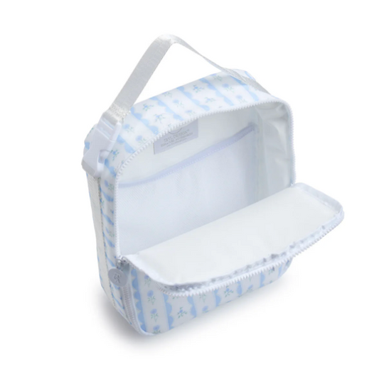 Insulated Lunch Bag, Blue Pimlico Plaid **PreORDER**