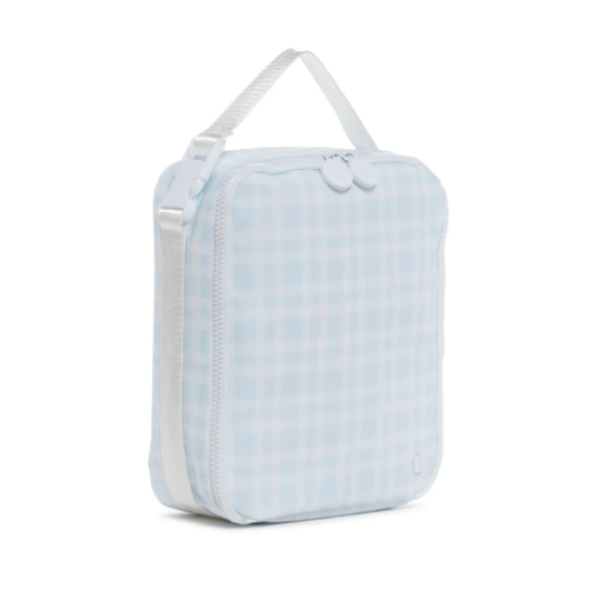 Insulated Lunch Bag, Blue Pimlico Plaid **PreORDER**