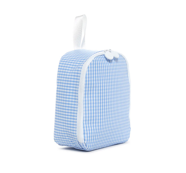 Bring It Lunch Bag, Sky Gingham **PreORDER**