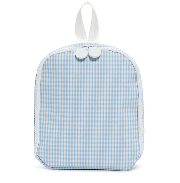 Bring It Lunch Bag, Mist Gingham **PreORDER**