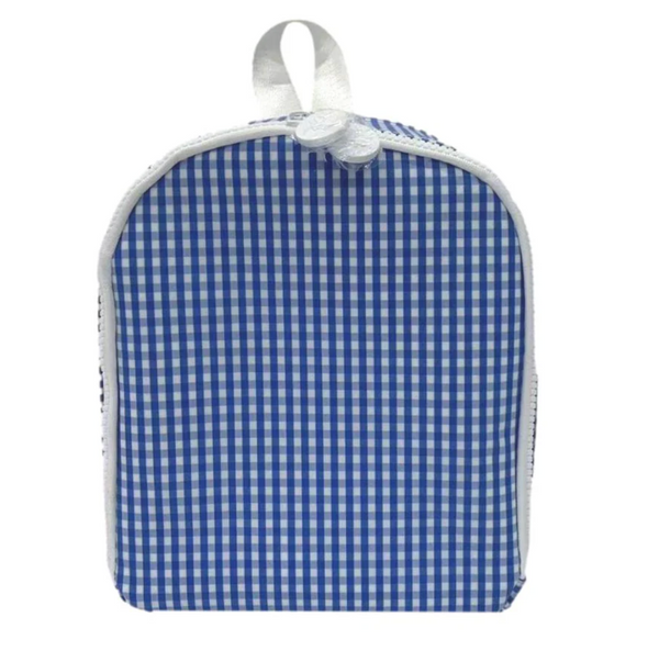 Bring It Lunch Bag, Royal Gingham **PreORDER**