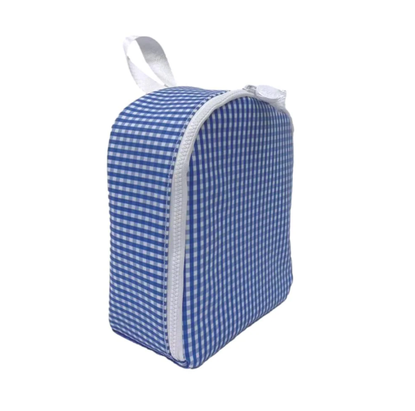 Bring It Lunch Bag, Royal Gingham **PreORDER**