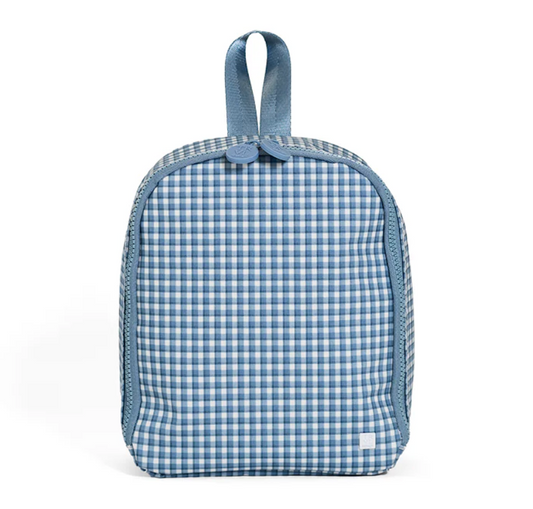 Bring It Lunch Bag, Indigo Rodeo Check **PreORDER**
