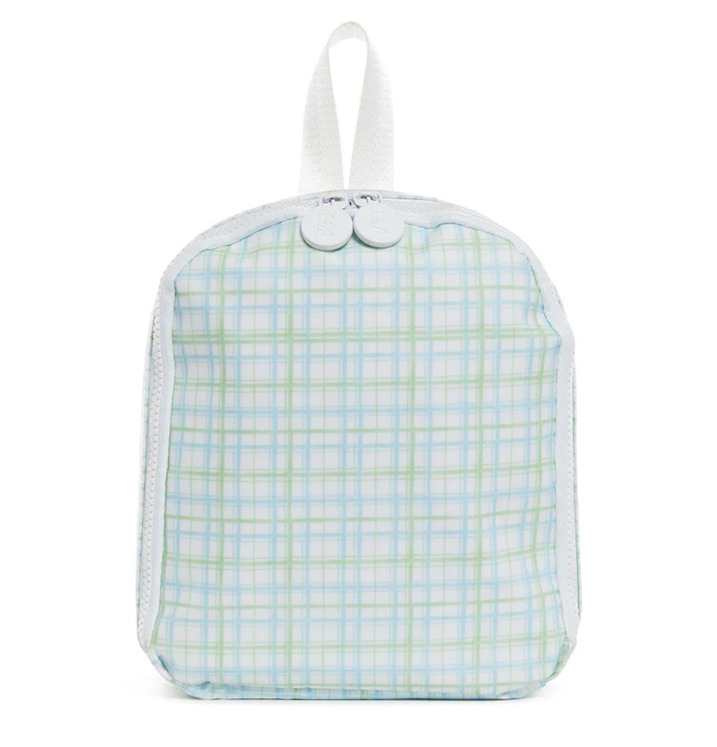 Bring It Lunch Bag, Green Classic Plaid **PreORDER**